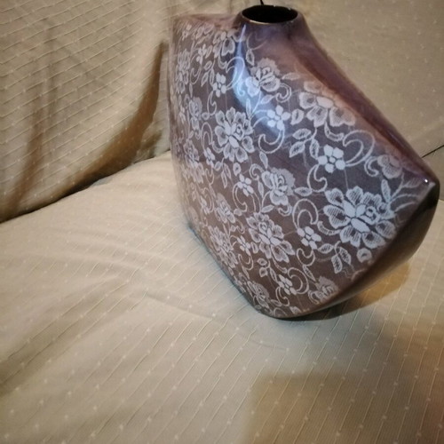 Porcelain decorative vase in gondola shape, 1990s