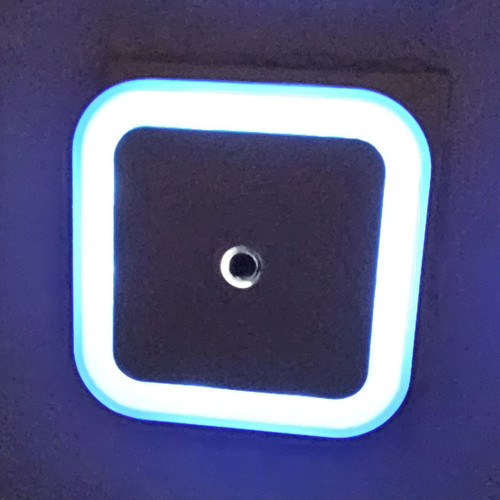 Square LED night sensor light new