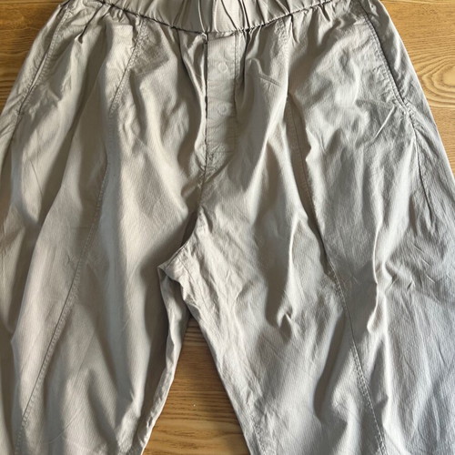 COS oversized men's beige cotton pants, size L