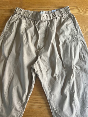 COS oversized men's beige cotton pants, size L