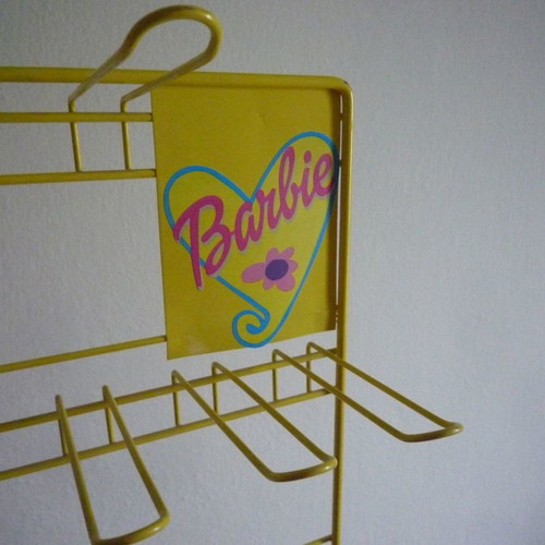 Barbie doll stand used