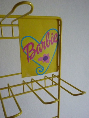 Barbie doll stand used