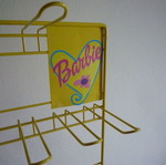 Barbie doll stand used