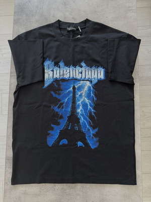 Balenciaga Unisex T-shirt new, one size, black