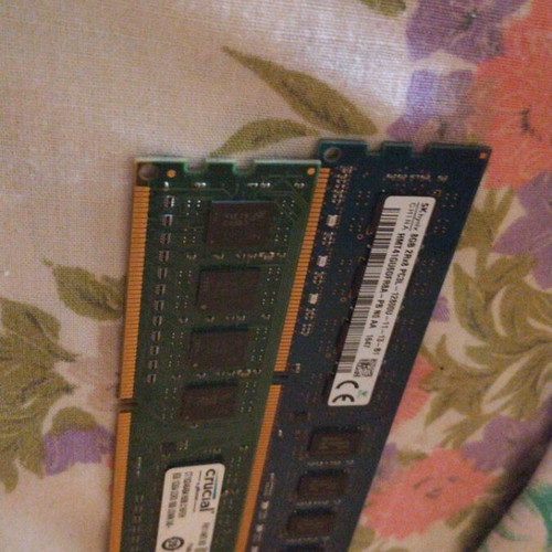 DDR3 Duo 8GB RAM modules