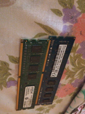 DDR3 Duo 8GB RAM modules