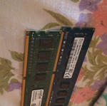 DDR3 Duo 8GB RAM modules