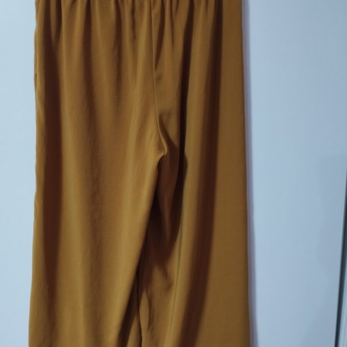 Zara zip-culottes medium size mustard color like new