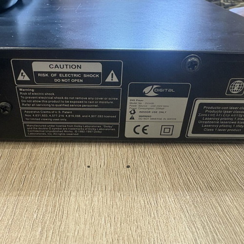 Digital DVX495 DVD Player like new with remote control