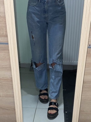 Blue Harbour Regular Fit Jeans μεταχειρισμένα με σκισίματα, μέγεθος 40