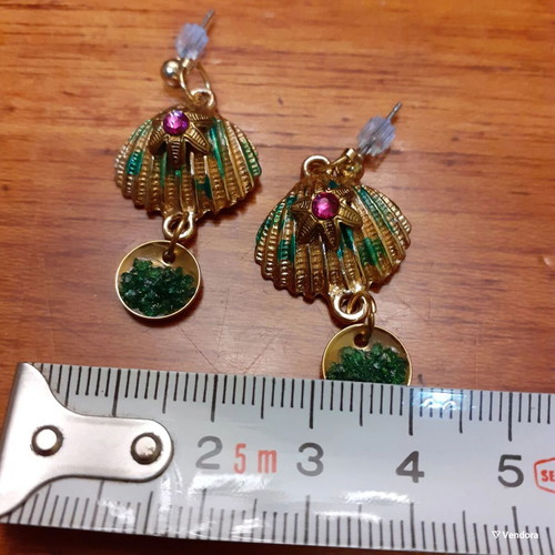 Lot earrings + gift