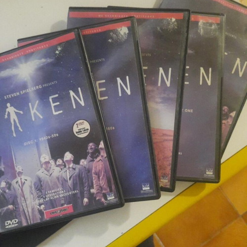 Taken Complete Series 6 DVD with Greek subtitles, Steven Spielberg