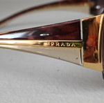 Prada sunglasses like new, brown