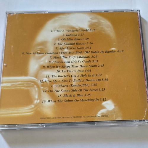 Louis Armstrong 18 Karat Music Collection CD used