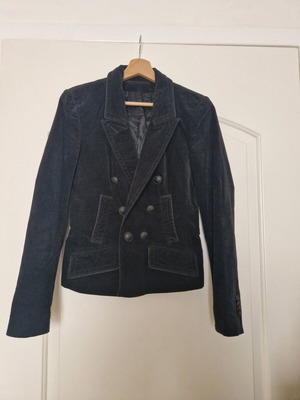 Drykorn for beautiful people jacket used, small, dark brown-black