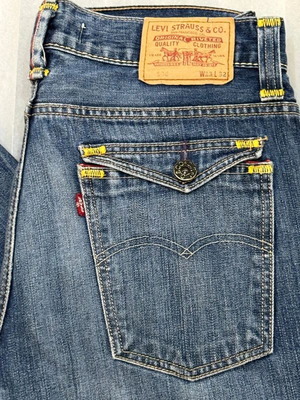 Levi's men's denim jeans like new, blue