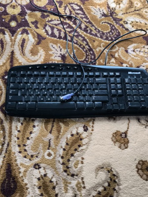 Microsoft keyboard used with Greek characters