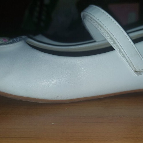 Fenecia Ballerinas Size 37 White, like new