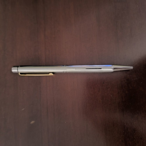 Sheaffer TARGA vintage pen like new, brushed stainless steel