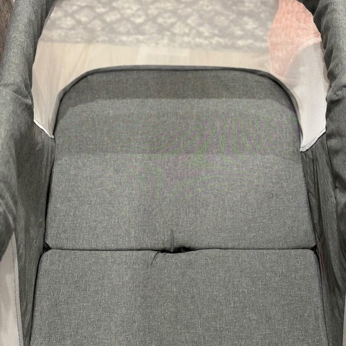 Lionelo Vera Folding Baby Cot used, gray