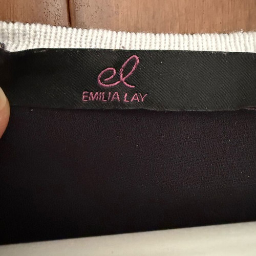 Emilia Lay blouse like new, size L/XL, multicolored