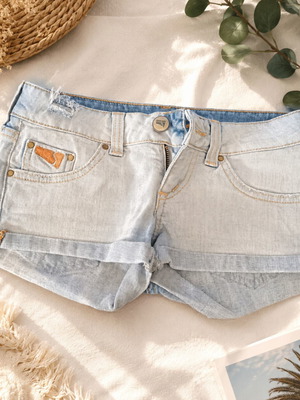 Staff Jeans & Co. women's denim shorts size 27 like new, light blue