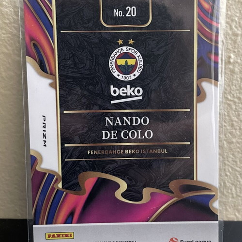 Nando De Colo 2025-26 Panini Select Euroleague #20 Clutch card like new