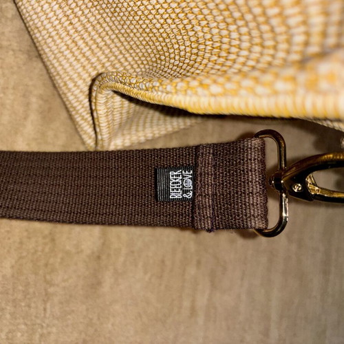 Bleecker & Love handmade crossbody bag like new, beige