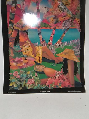 Πόστερ Moorea Days της Susan Patricia 1995 μεταχειρισμένο