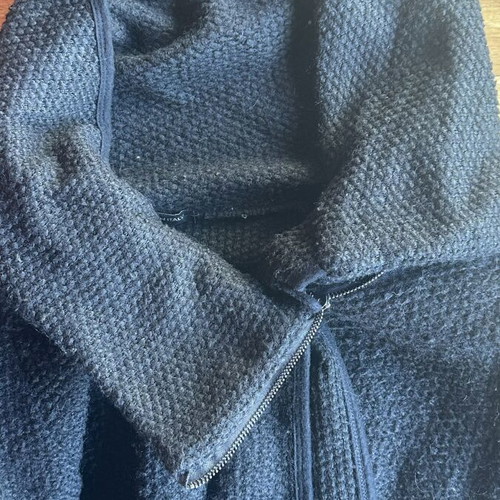 Black jacket used, size medium
