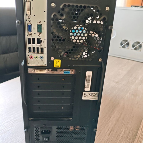 Turbo X computer tower used, Intel Core i5-2400, 8GB RAM, SSD 240GB