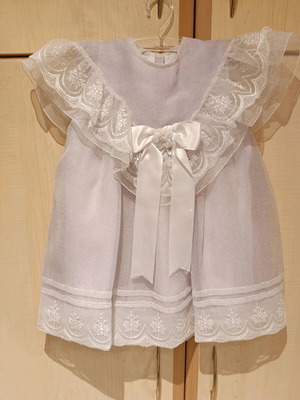 Lilac soft dress like new for two-year-old girl