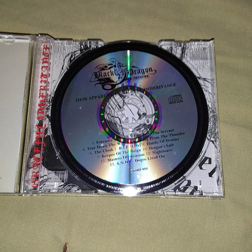 Heir Apparent Graceful Inheritance CD used, 1998 cult metal album