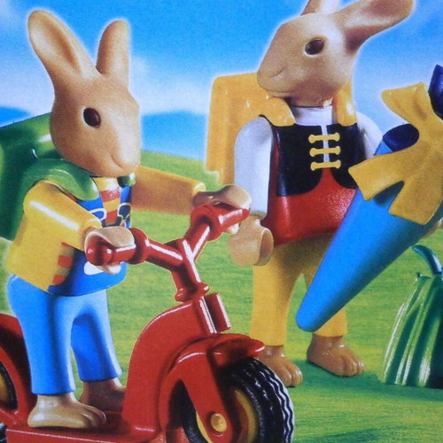 Playmobil 4458 + 4459 Easter Bunnies sealed, pack of 2