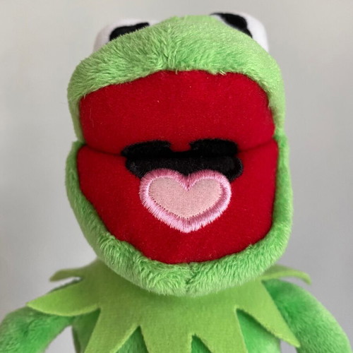 Kermit the Frog plush toy by Posh Paws used, 22-23 cm