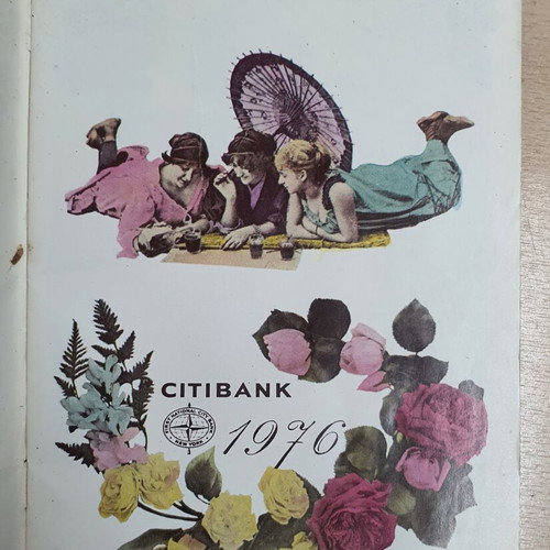 Calendar "Kalendati Gia Kyries" 1976 used