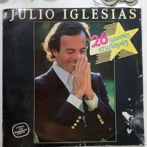 Vinyl Julio Iglesias 26 Golden Hits used, double album