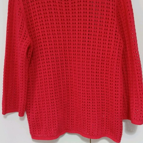 Women's mesh blouse pink like new