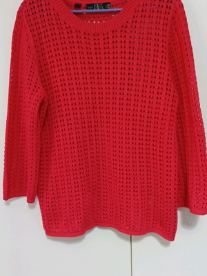 Women's mesh blouse pink like new