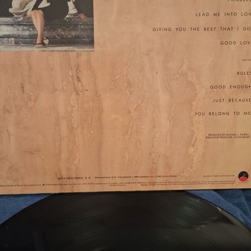 Anita Baker Giving You The Best That I Got LP like new