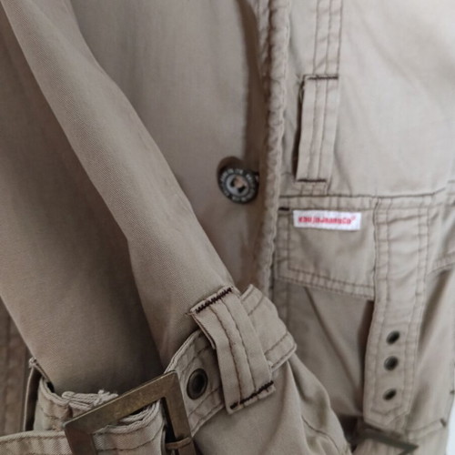Khujo beige lightweight jacket medium used, good condition