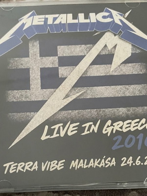 Metallica Live Malakasa 24.6.2010 2 CD-R unofficial limited edition