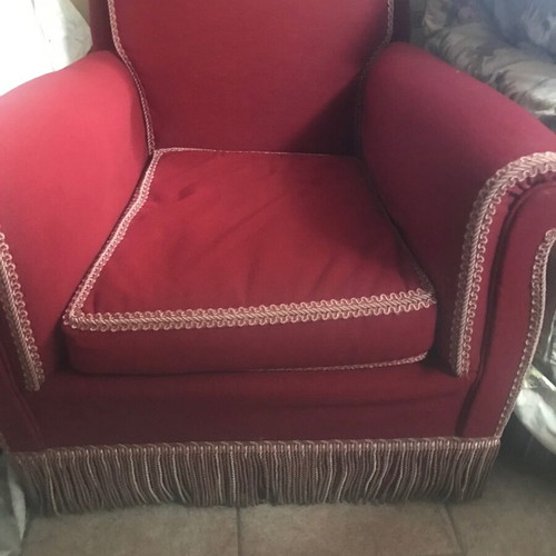 Set of 2 antique armchairs used