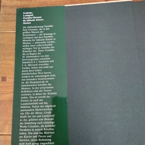 Paul Cezanne album new, German language, luxury edition