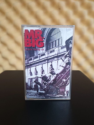 Mr. Big Lean Into It cassette tape used, 2nd cover