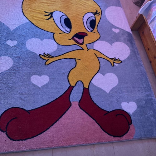 Tweety children's rug like new, 1.55x1.90 m