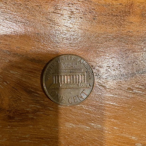 One cent America 1973 used rare coin for collectors
