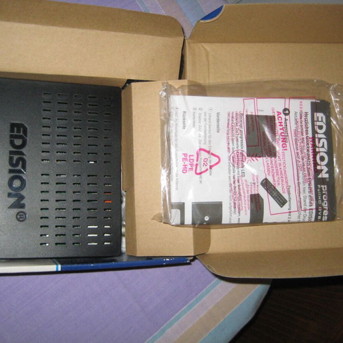 Schaub Lorenz and Edision decoders, one new, one used