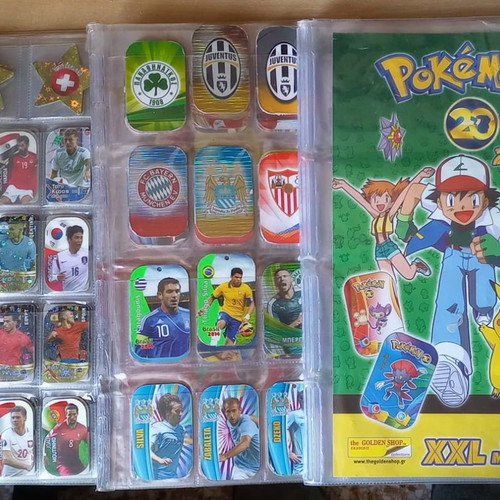 Ταπες ποδοσφαιστών Pokemon και άλλες, πακέτο 2500 τεμάχια