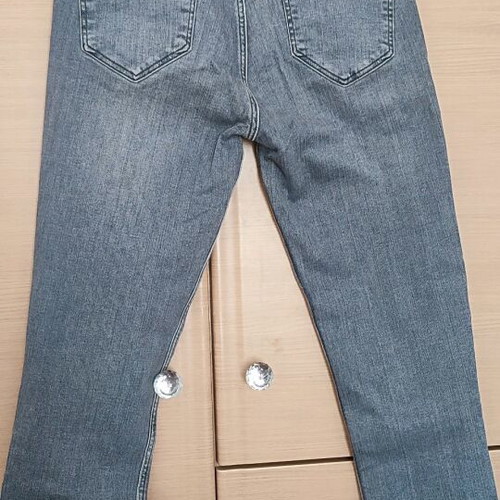 Zara gray elastic jeans new, size 40